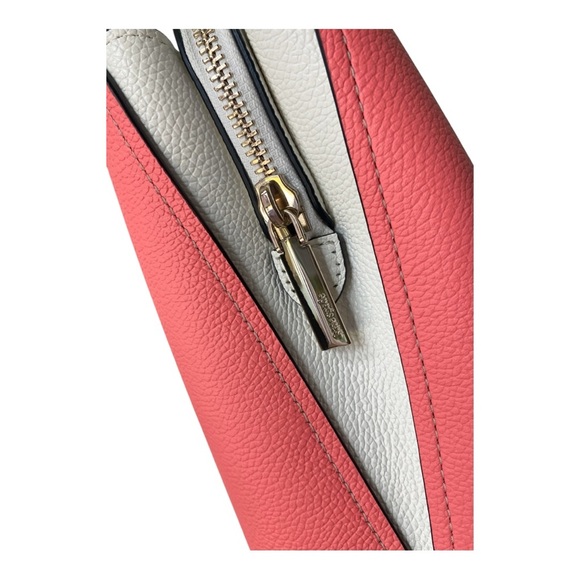 Kate Spade Crossbody Leather Satchel Colorblock Top Handle Crossbody Like-New - Picture 10 of 14